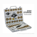 45 PC toccare e morire set di strumenti di threading